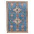 Z946 Handwoven Vintage Rug 4'3 x 6