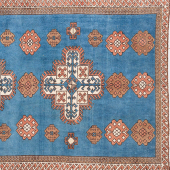 Z946 Handwoven Vintage Rug 4'3 x 6