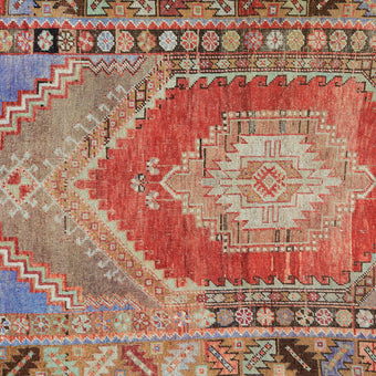 Z955 Handwoven Vintage Rug 3'7 x 6’2