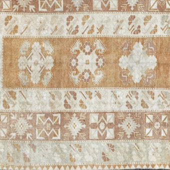 Z957 Handwoven Vintage Rug 4'3 x 7’6
