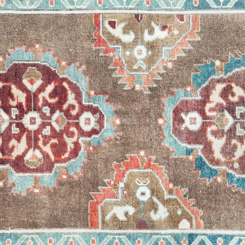 Z961 Handwoven Vintage Rug 3 x 5’11