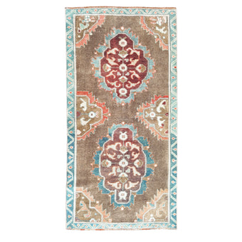 Z961 Handwoven Vintage Rug 3 x 5’11