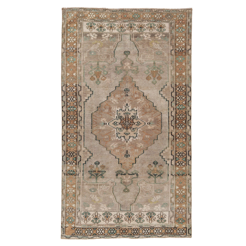 Z967 Handwoven Vintage Rug 3’8 x 6’7