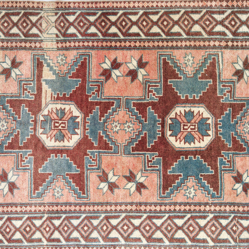 Z968 Handwoven Vintage Rug 3'5 x 6