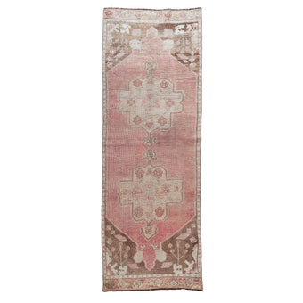 Z971 Handwoven Vintage Rug 2'6 x 6’9