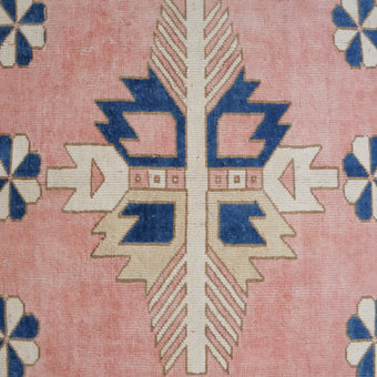 Z973 Handwoven Vintage Rug 4’11 x 5