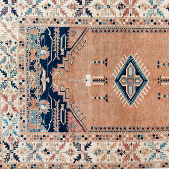 Z976 Handwoven Vintage Rug 3'8 x 5’8