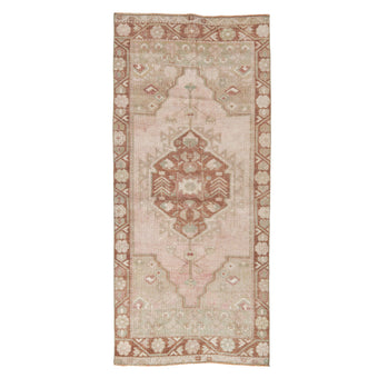 Z982 Handwoven Vintage Rug 2'9 x 6’3