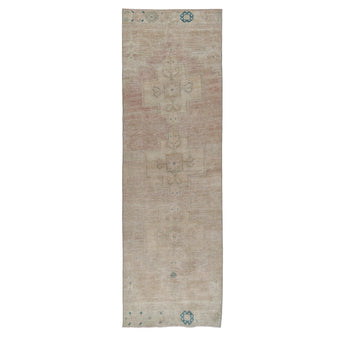 Z986 Handwoven Vintage Rug 2'7 x 8’4