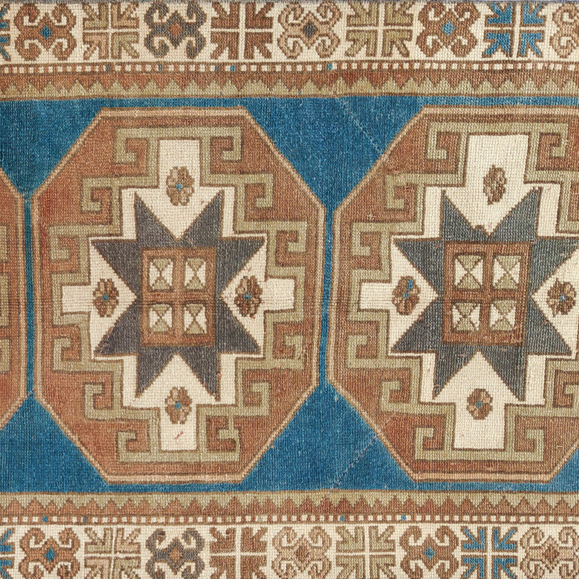 Z988 Handwoven Vintage Rug 3 x 9