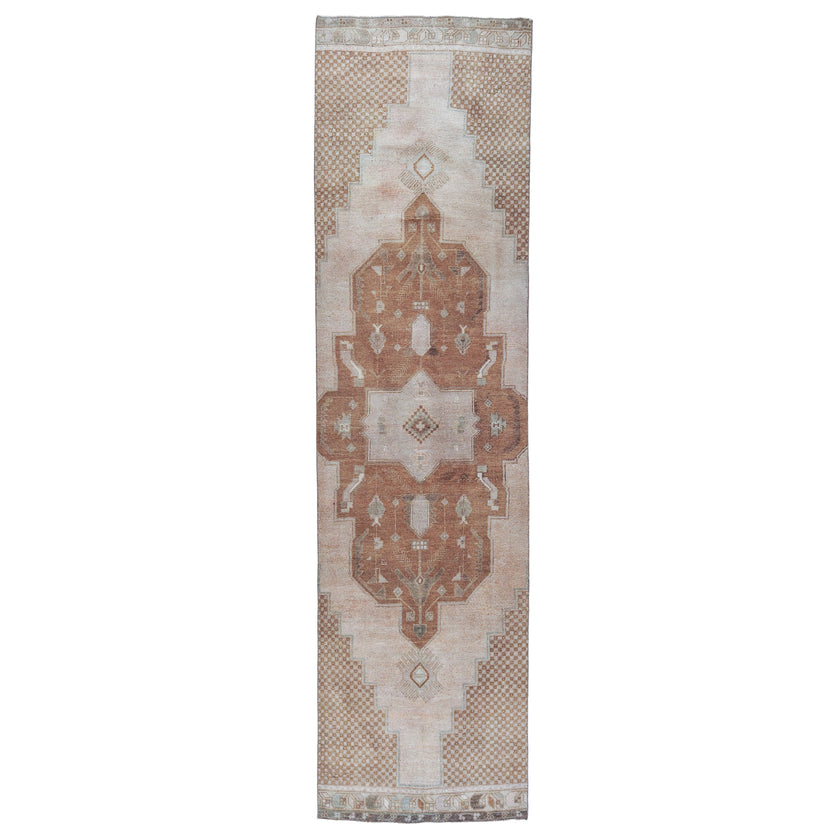 Z989 Handwoven Vintage Rug 3 x 11