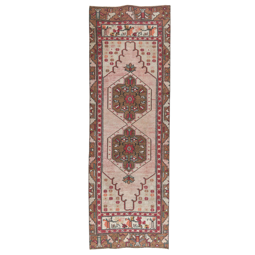 Z991 Handwoven Vintage Rug 2'8 x 8