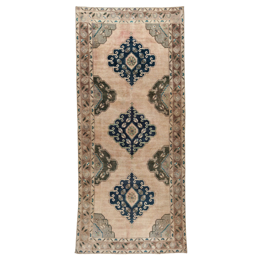 Z996 Handwoven Vintage Rug 4'8 x 10’1