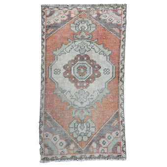 ZM123 Handwoven Vintage Rug 1’5x2'6