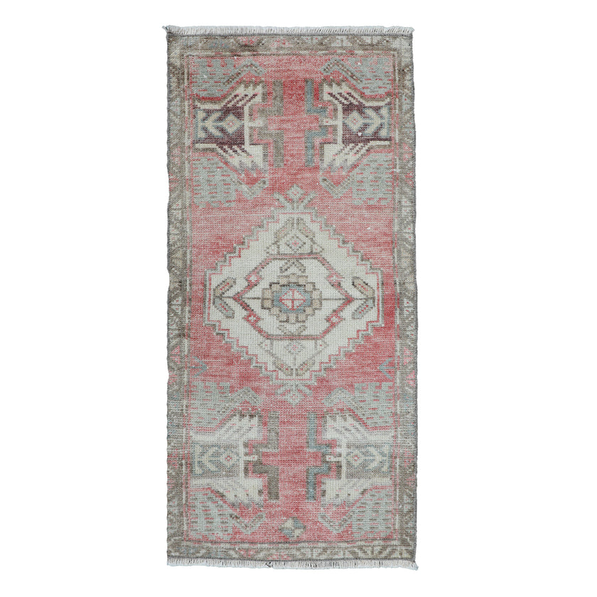 ZM127 Handwoven Vintage Rug 1’6x3