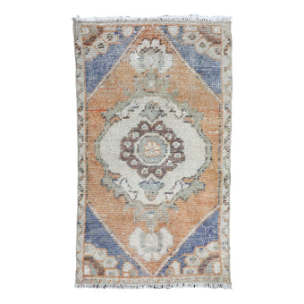 ZM129 Handwoven Vintage Rug 1’5x2'5