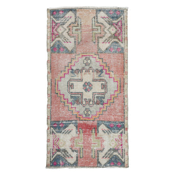 ZM130 Handwoven Vintage Rug 1’7x3