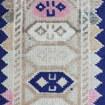 ZM135 Handwoven Vintage Rug 1’5x2'7
