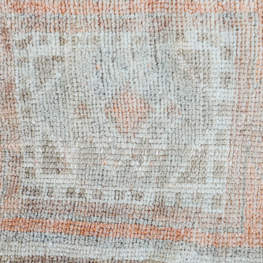 ZM136 Handwoven Vintage Rug 1’7x2'9