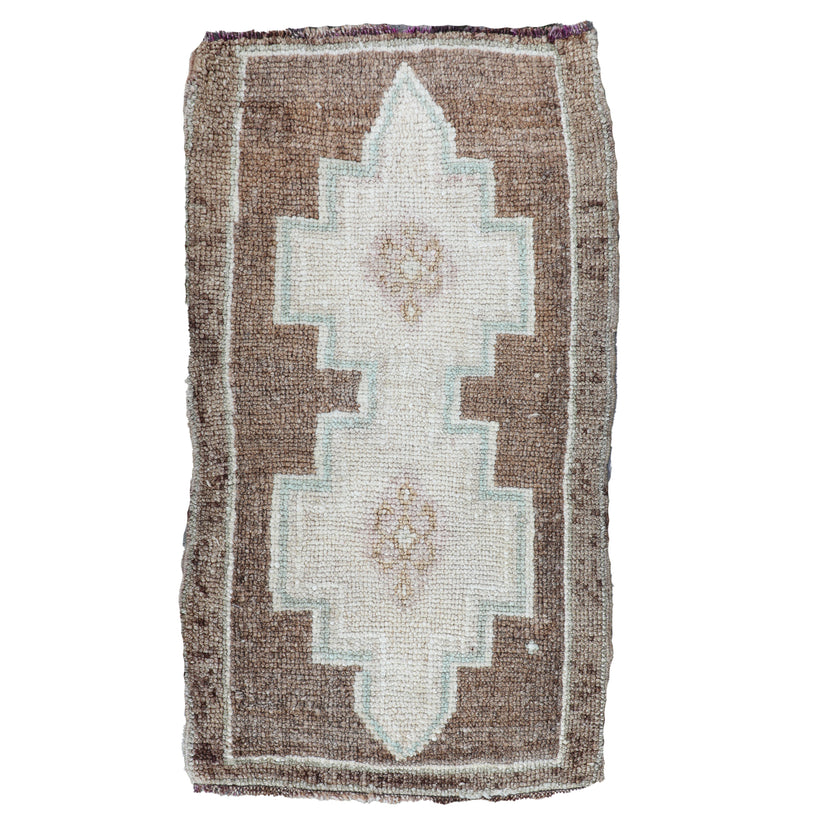 ZM137 Handwoven Vintage Rug 1’6x2'8