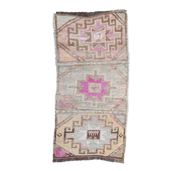 ZM144 Handwoven Vintage Rug 1’7x3