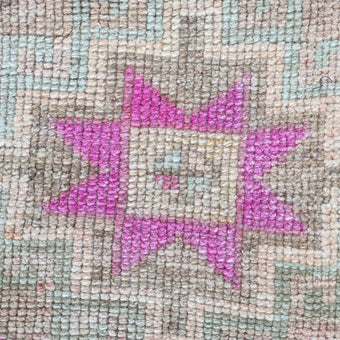 ZM144 Handwoven Vintage Rug 1’7x3