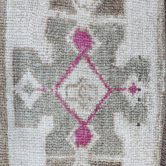 ZM147 Handwoven Vintage Rug 1’2x3’3