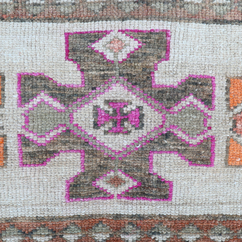 ZM148 Handwoven Vintage Rug 1’4x3'8