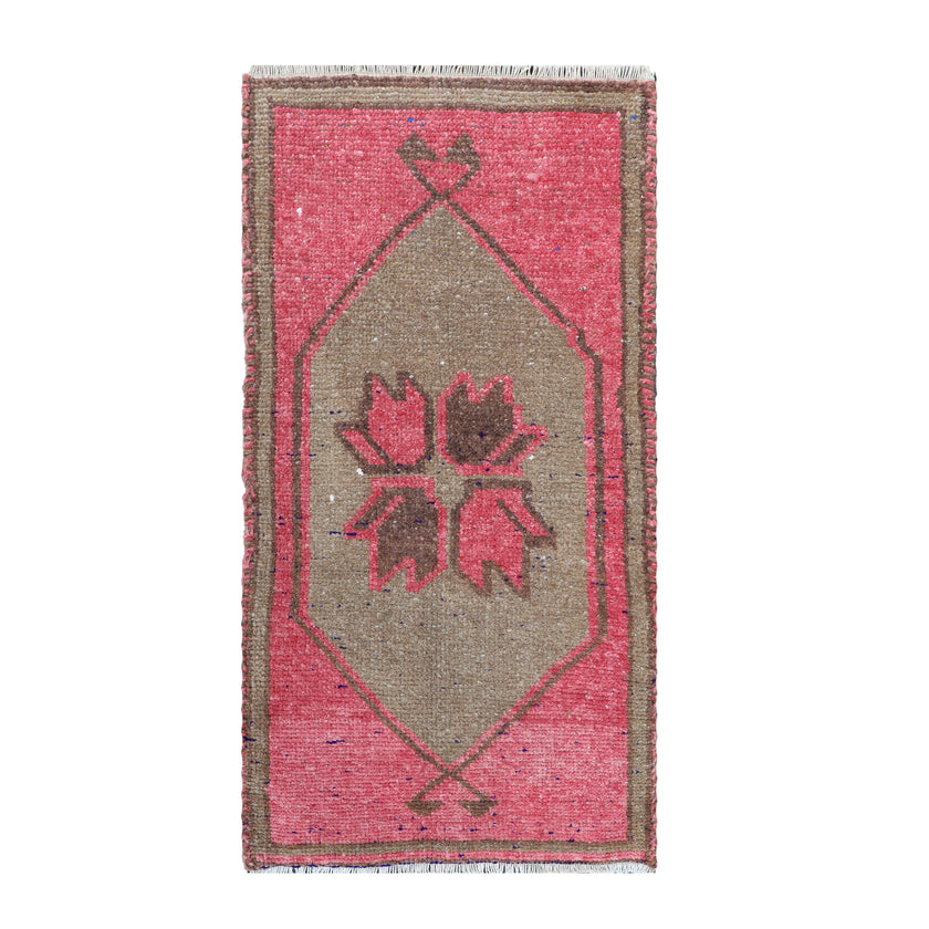 ZM152 Handwoven Vintage Rug 1’8x3'2