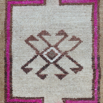 ZM155 Handwoven Vintage Rug 1’6x3'6