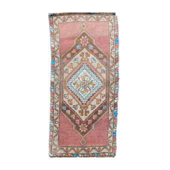 ZM156 Handwoven Vintage Rug 1’8x3'3