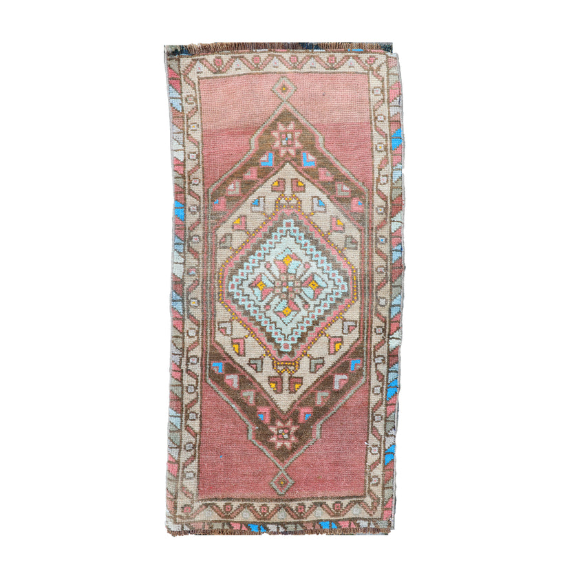 ZM156 Handwoven Vintage Rug 1’8x3'3
