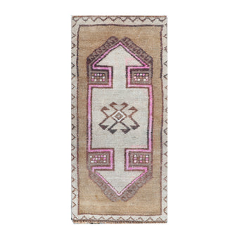 ZM159 Handwoven Vintage Rug 1’6x3’1