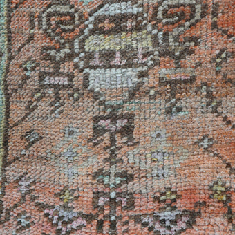 ZM182 Handwoven Vintage Rug 1’5x2'7