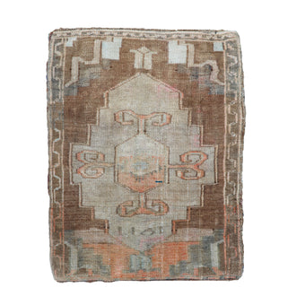 ZM189 Handwoven Vintage Rug 1’11x2'6