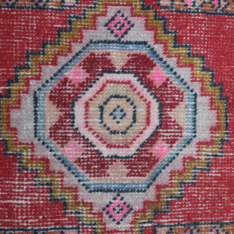ZM201 Handwoven Vintage Rug 1’6x2'9