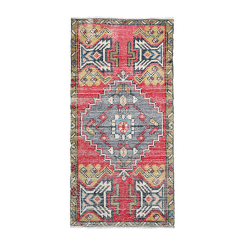 ZM203 Handwoven Vintage Rug 1’8x3'4