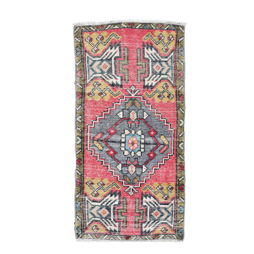 ZM206 Handwoven Vintage Rug 1’8x3'4