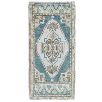 MB214 Handwoven Vintage Rug 1'10x3’11