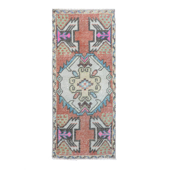 ZM216 Handwoven Vintage Rug 1’5x3’2