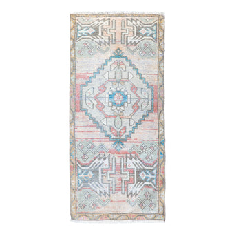 ZM222 Handwoven Vintage Rug 1’7x3'5