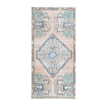 ZM238 Handwoven Vintage Rug 1’8x3’4
