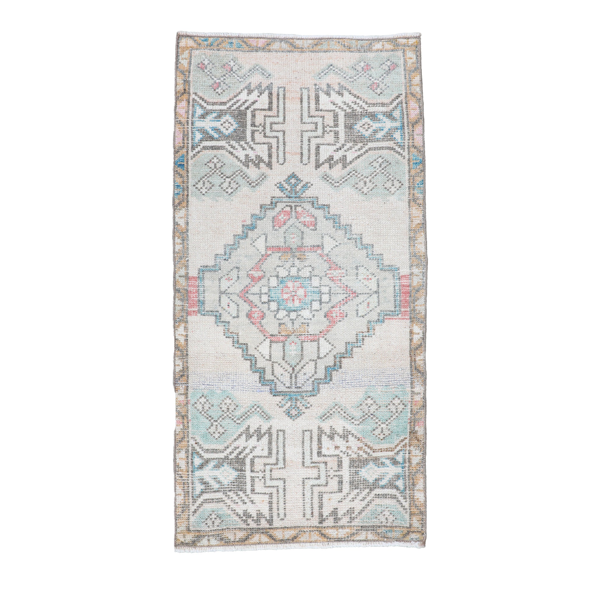 ZM262 Handwoven Vintage Rug 1'8x3'4 – Zuma Imports