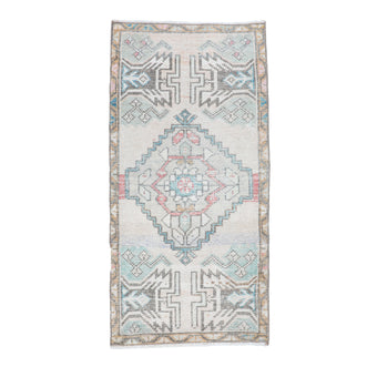 ZM262 Handwoven Vintage Rug 1’8x3’4