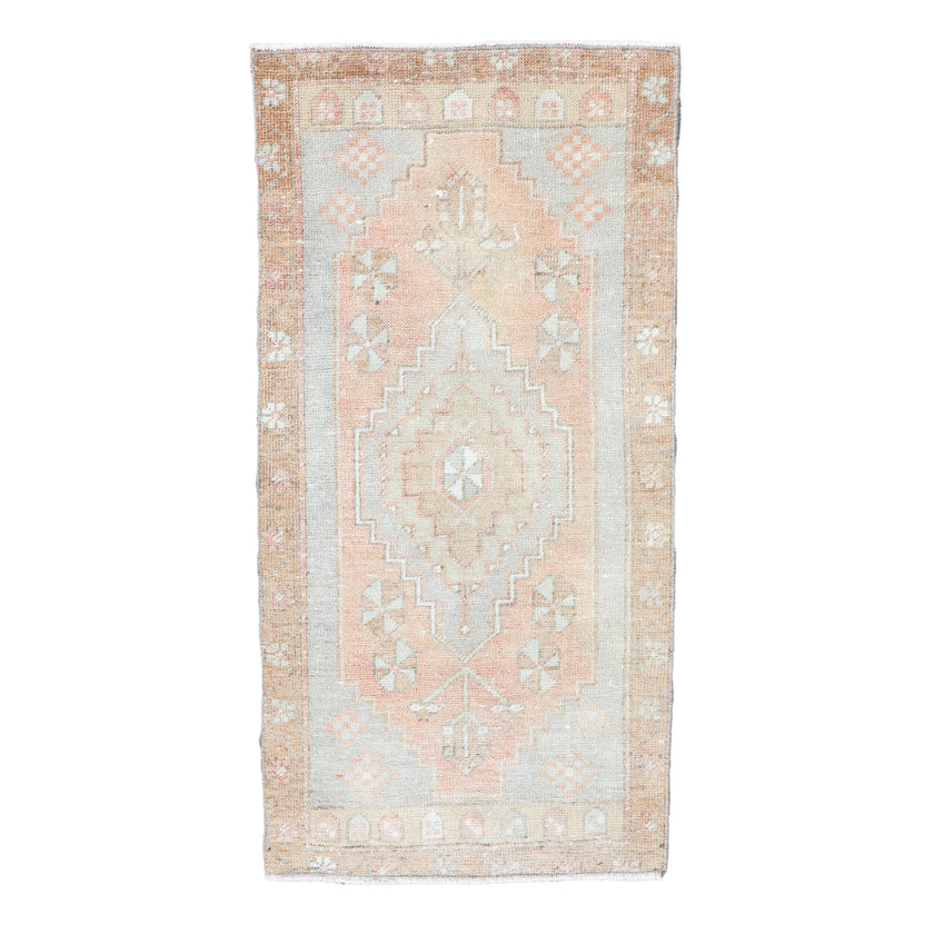 ZM269 Handwoven Vintage Rug 1’6x2’10