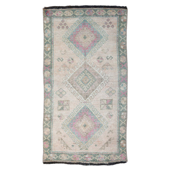 ZM285 Handwoven Vintage Rug 1’8 x 3'1