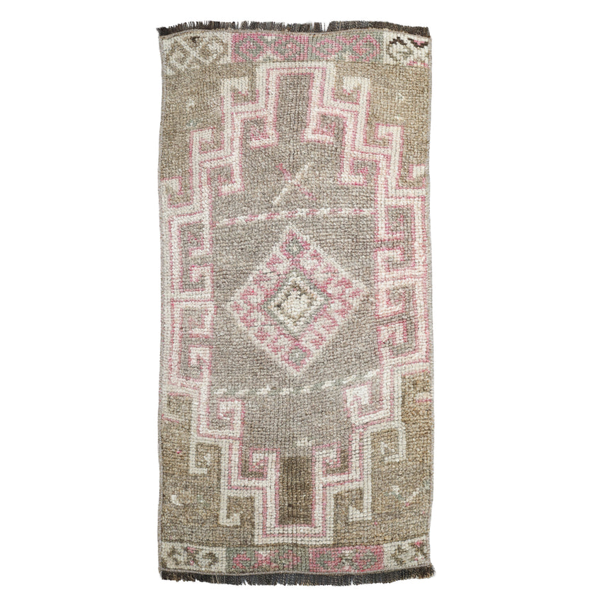 ZM287 Handwoven Vintage Rug 1’5 x 3