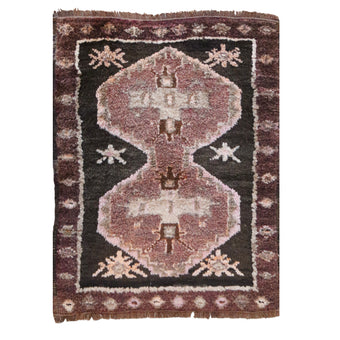 ZM297 Handwoven Vintage Rug 2’2 x 2'9