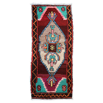 ZM298 Handwoven Vintage Rug 1’6 x 3'4