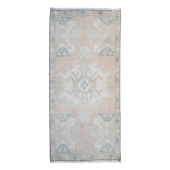 ZM367 Handwoven Vintage Rug 1’6 x 3'2